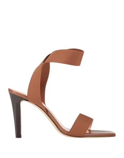 Ilio Smeraldo Sandals In Brown