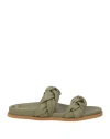 Ilio Smeraldo Sandals In Green