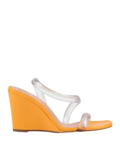 ILIO SMERALDO ILIO SMERALDO WOMAN SANDALS TRANSPARENT SIZE 6 PLASTIC