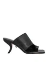 Ilio Smeraldo Toe Strap Sandals In Black