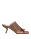 Ilio Smeraldo Sandals Brown In Brown