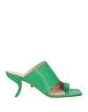 Ilio Smeraldo Sandals Green In Green