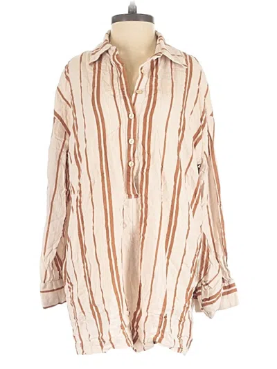 Pre-owned Illa Illa 3/4 Sleeve Blouse In Ivory