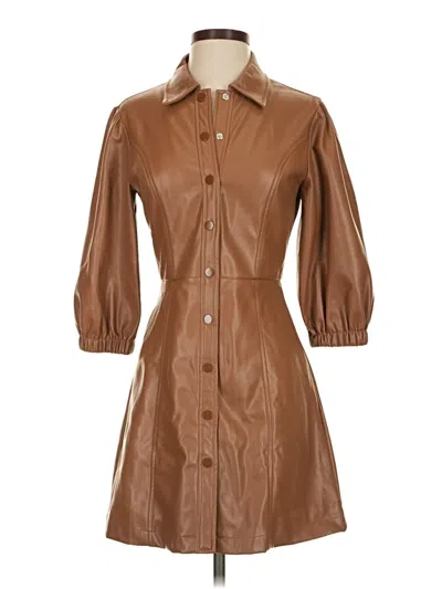 Pre-owned Illa Illa Casual Dress In Brown