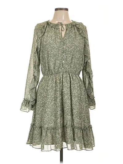 Pre-owned Illa Illa Casual Dress In Green