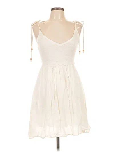 Pre-owned Illa Illa Casual Dress In Ivory