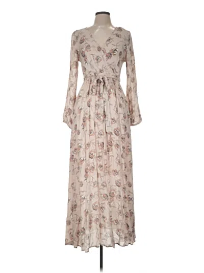 Pre-owned Illa Illa Casual Dress In Tan