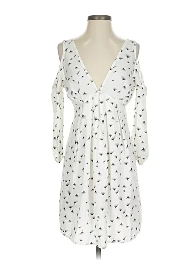 Pre-owned Illa Illa Casual Dress In White