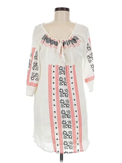 Pre-owned Illa Illa Casual Dress In White