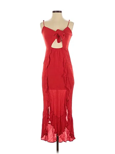 Pre-owned Illa Illa Cocktail Dress In Red