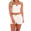 Illa Illa Higher Love Two Piece Set In Cream