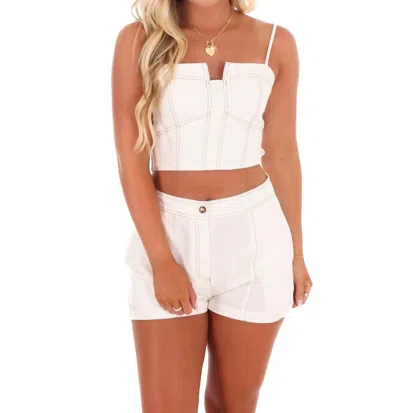 Illa Illa Higher Love Two Piece Set In Cream