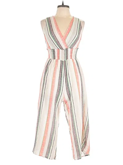 Pre-owned Illa Illa Jumpsuit In Ivory