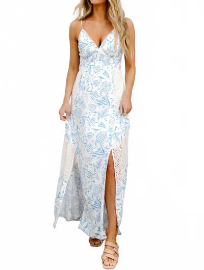 Illa Illa Mandy Dress In Blue