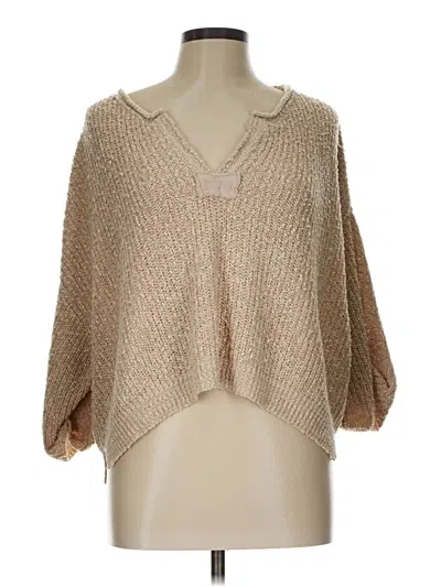 Pre-owned Illa Illa Poncho In Brown