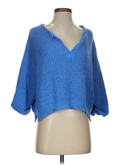 Pre-owned Illa Illa Pullover Sweater In Blue