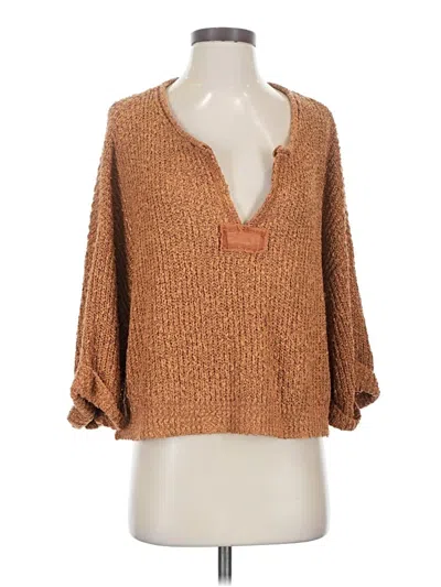 Pre-owned Illa Illa Pullover Sweater In Brown