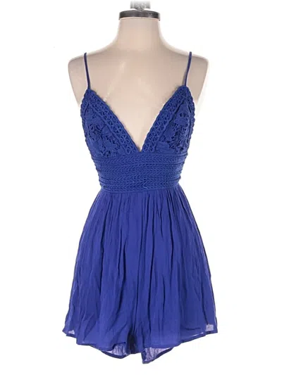 Pre-owned Illa Illa Romper In Blue