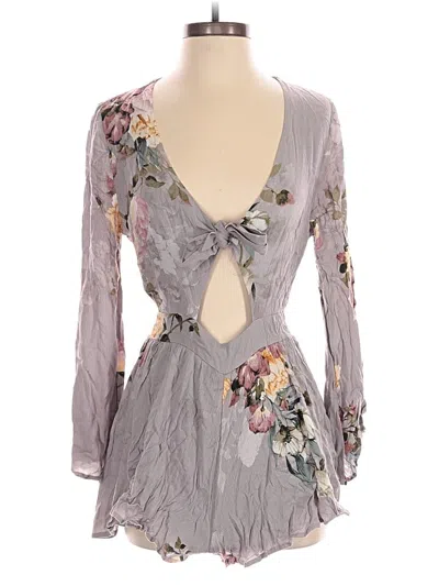 Pre-owned Illa Illa Romper In Gray