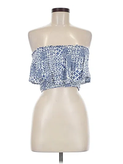 Pre-owned Illa Illa Sleeveless Blouse In Blue