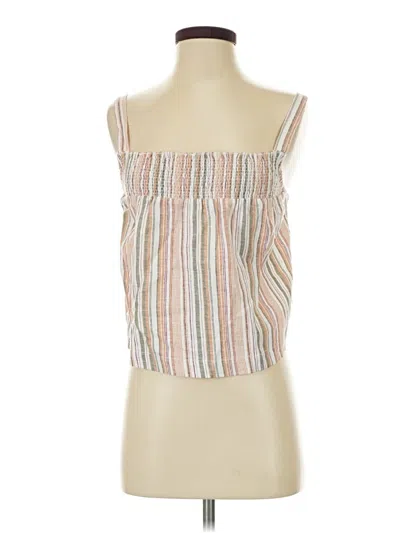Pre-owned Illa Illa Sleeveless Blouse In Tan