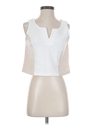 Pre-owned Illa Illa Sleeveless T-shirt In Ivory