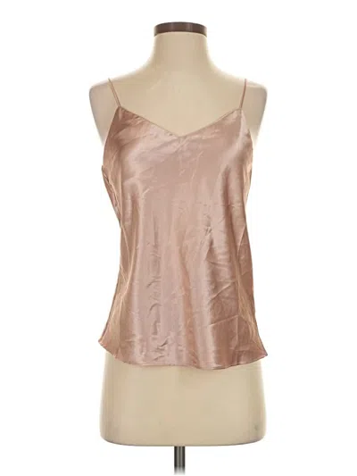 Pre-owned Illa Illa Tank Top Tan Strapless Neckline Tops