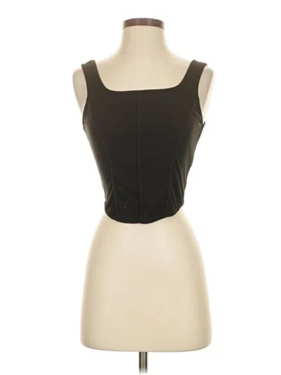 Pre-owned Illa Illa Tube Top Black Strapless Neckline Tops