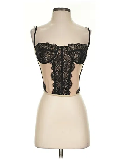 Pre-owned Illa Illa Tube Top Black Strapless Neckline Tops