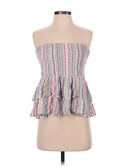 Pre-owned Illa Illa Tube Top White Tops