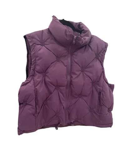 Illa Illa Women's Puffer Vest In Purple