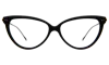 Illesteva Adriana Optical In Black / Optical