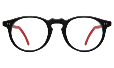 Illesteva Antonio Optical In Matte Black/red / Optical
