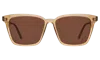 Illesteva Asheville Sunglasses In Brown / Brown