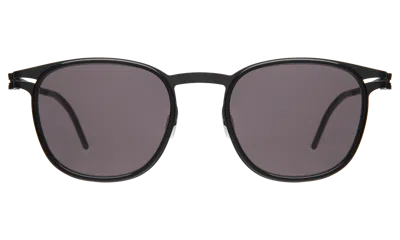 Illesteva Astor Titanium Sunglasses In Black