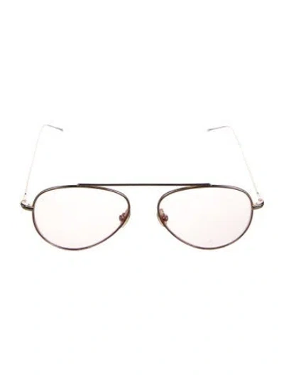 Pre-owned Illesteva Aviator Mirrored Sunglasses In Multi