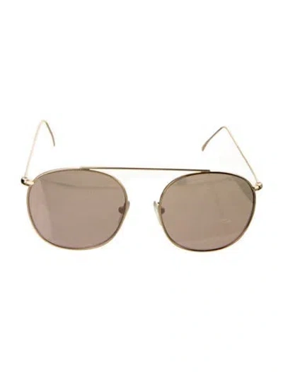 Pre-owned Illesteva Aviator Tinted Sunglasses