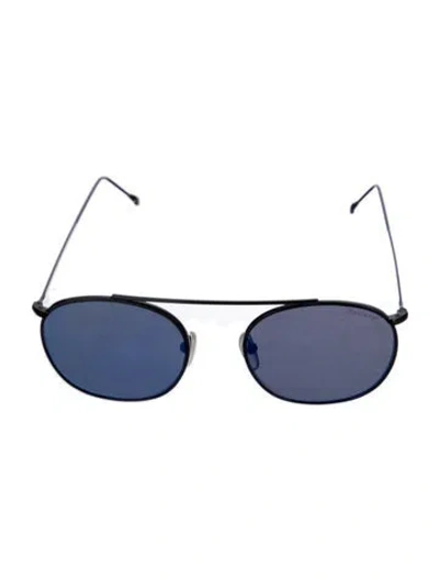 Pre-owned Illesteva Aviator Tinted Sunglasses In Black