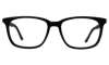 Illesteva Axel Optical In Black / Optical