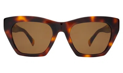 Illesteva Bali Sunglasses In Havana / Brown