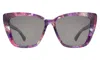Illesteva Barcelona Sunglasses In Iris / Grey Flat
