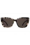 Illesteva Barcelona Sunglasses In White Tortoise