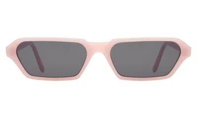 Illesteva Baxter Sunglasses In Black Frost / Grey