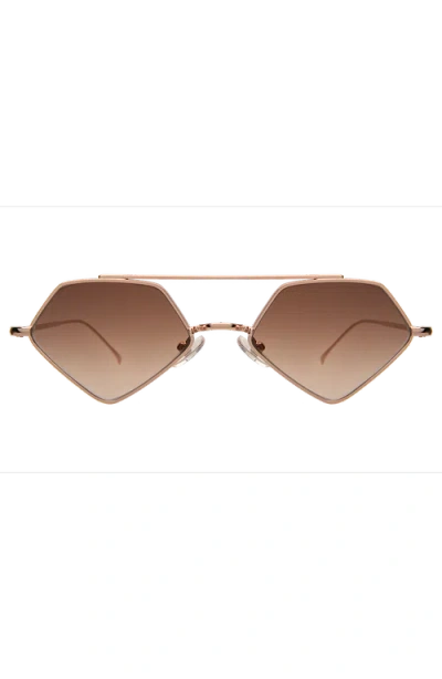 Illesteva Bayley Sunglasses In Gold