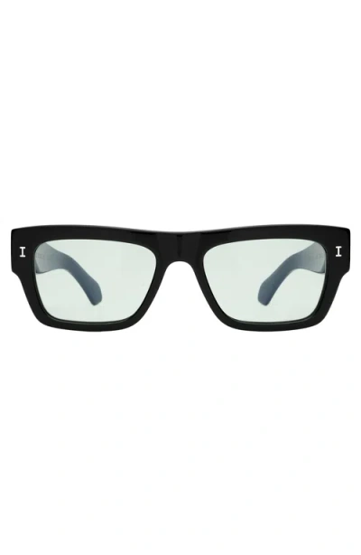 Illesteva Belluna Sunglasses In Black/sage