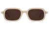 Illesteva Berlin Sunglasses In Cream / Brown