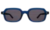 Illesteva Berlin Sunglasses In Navy / Grey