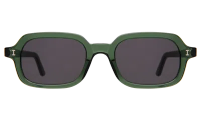 Illesteva Berlin Sunglasses In Pine / Grey
