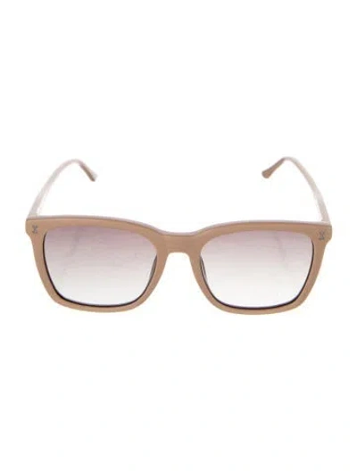 Pre-owned Illesteva Bilbao Square Sunglasses In Pink