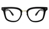 Illesteva Bobby Optical In Black/gold / Optical